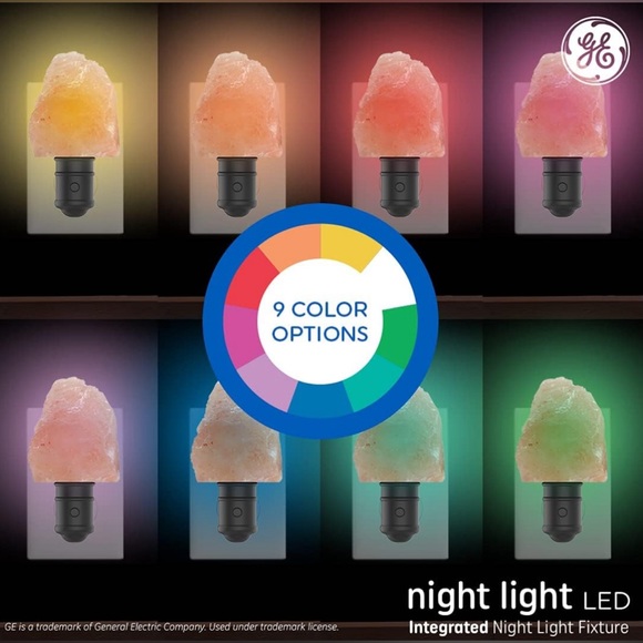 GE | Himalayan Salt Night Light 9-Color (1-Pack) - Picture 4 of 10